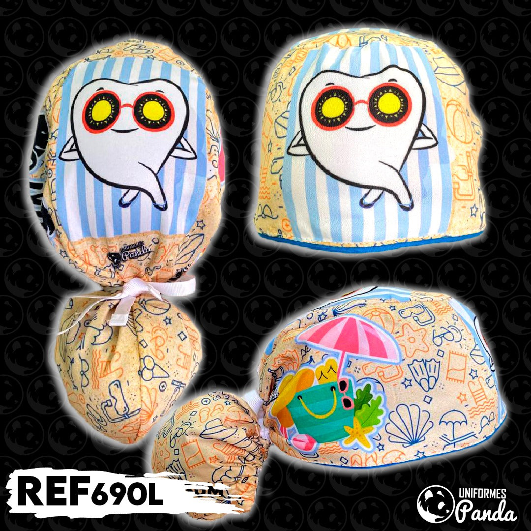 Gorro Antifluido con bolsa para el cabello