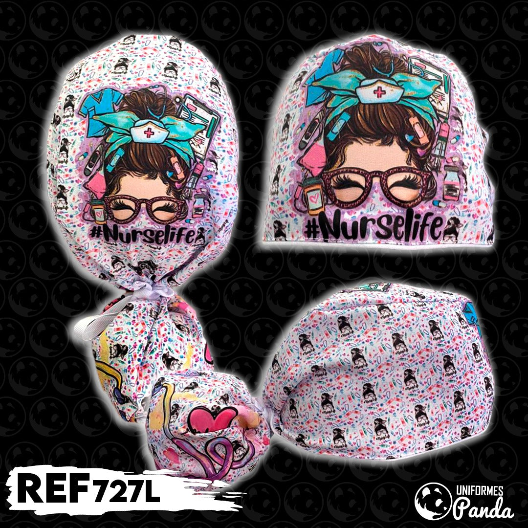 Gorro Antifluido con bolsa para el cabello