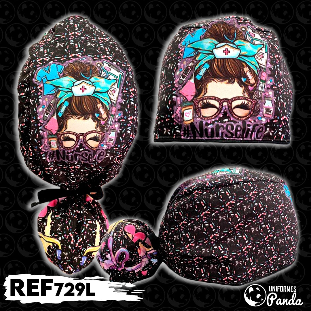 Gorro Antifluido con bolsa para el cabello